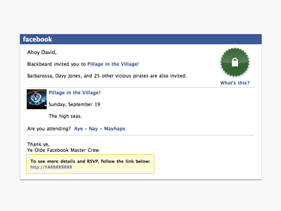 I use Pirate Facebook, of course.